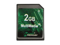 Micro memory MMMMC+/2GB